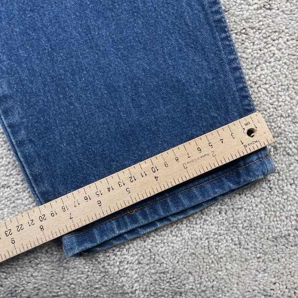 Vintage Wrangler Jeans Womens 14 Blue Cowboy Cut USA American Denim 13MWZMR‎ - Picture 7 of 10